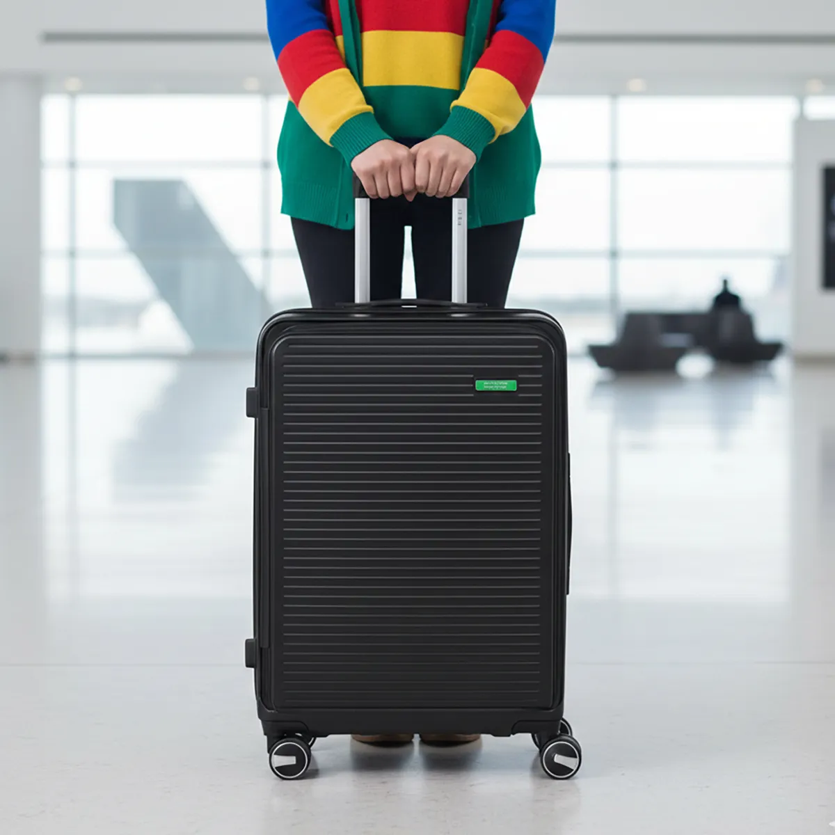 BENETTON - Maleta Malpensa Negro M Benetton