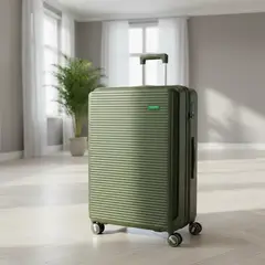 BENETTON - Maleta Malpensa Verde L