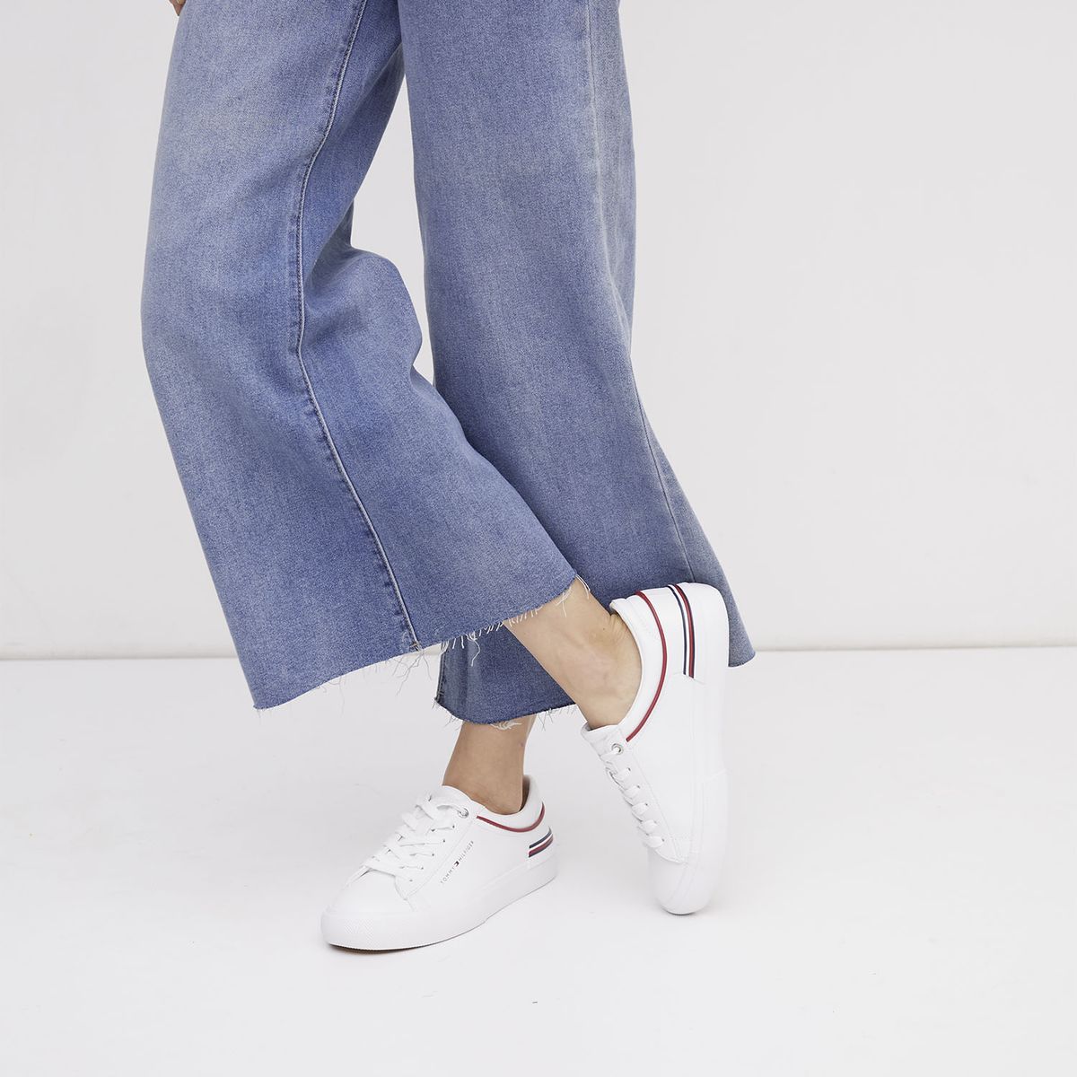 TOMMY HILFIGER - Zapatilla Urbana Mujer Blanco Tommy Hilfiger