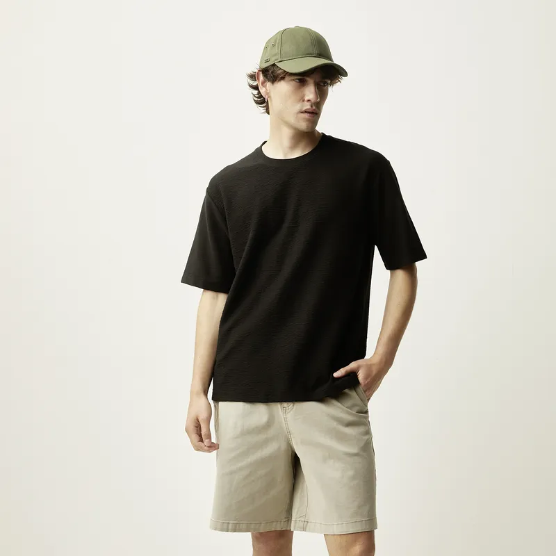 BASEMENT - Polera Manga Corta Hombre Basement