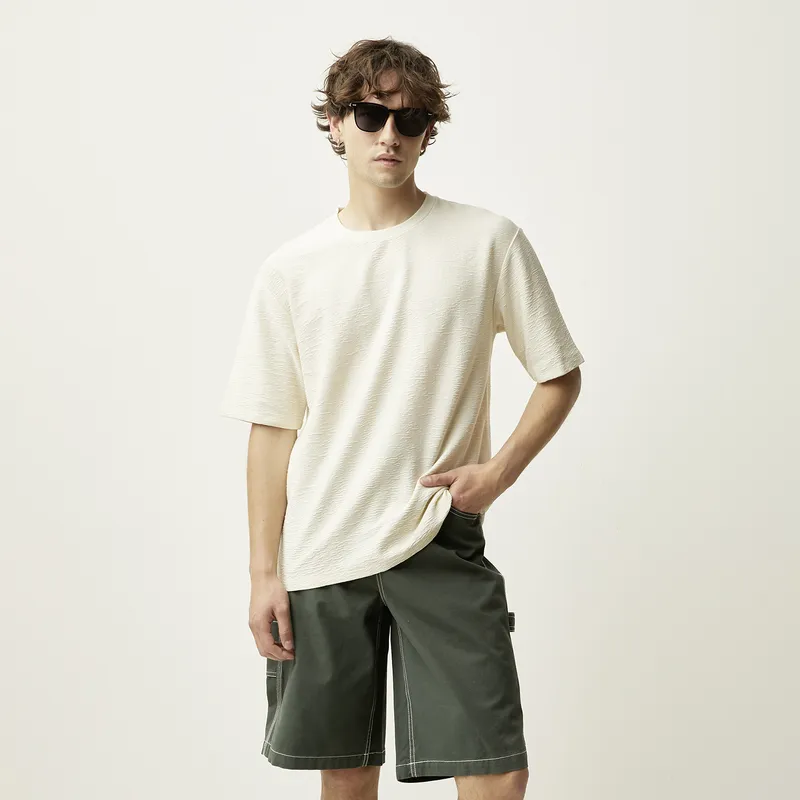 BASEMENT - Polera Manga Corta Hombre Basement