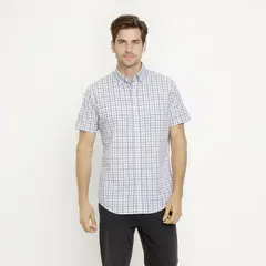 NEWPORT - Camisa Casual Manga Corta Algodón Hombre