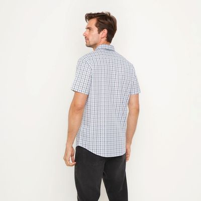 Imagen 2 del producto Camisa Casual Manga Corta Algodón Hombre