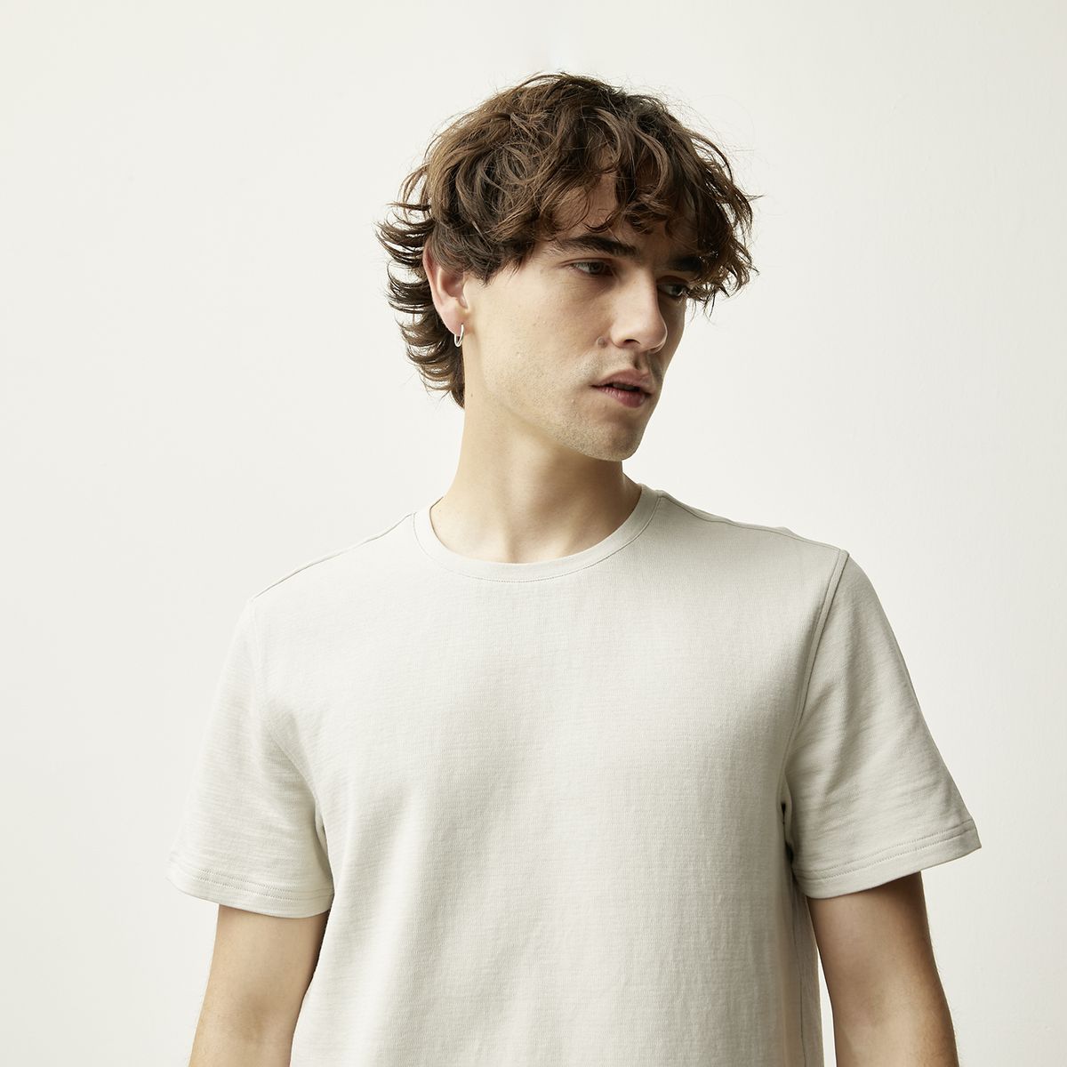 BASEMENT - Polera Manga Corta Algodón Hombre Basement