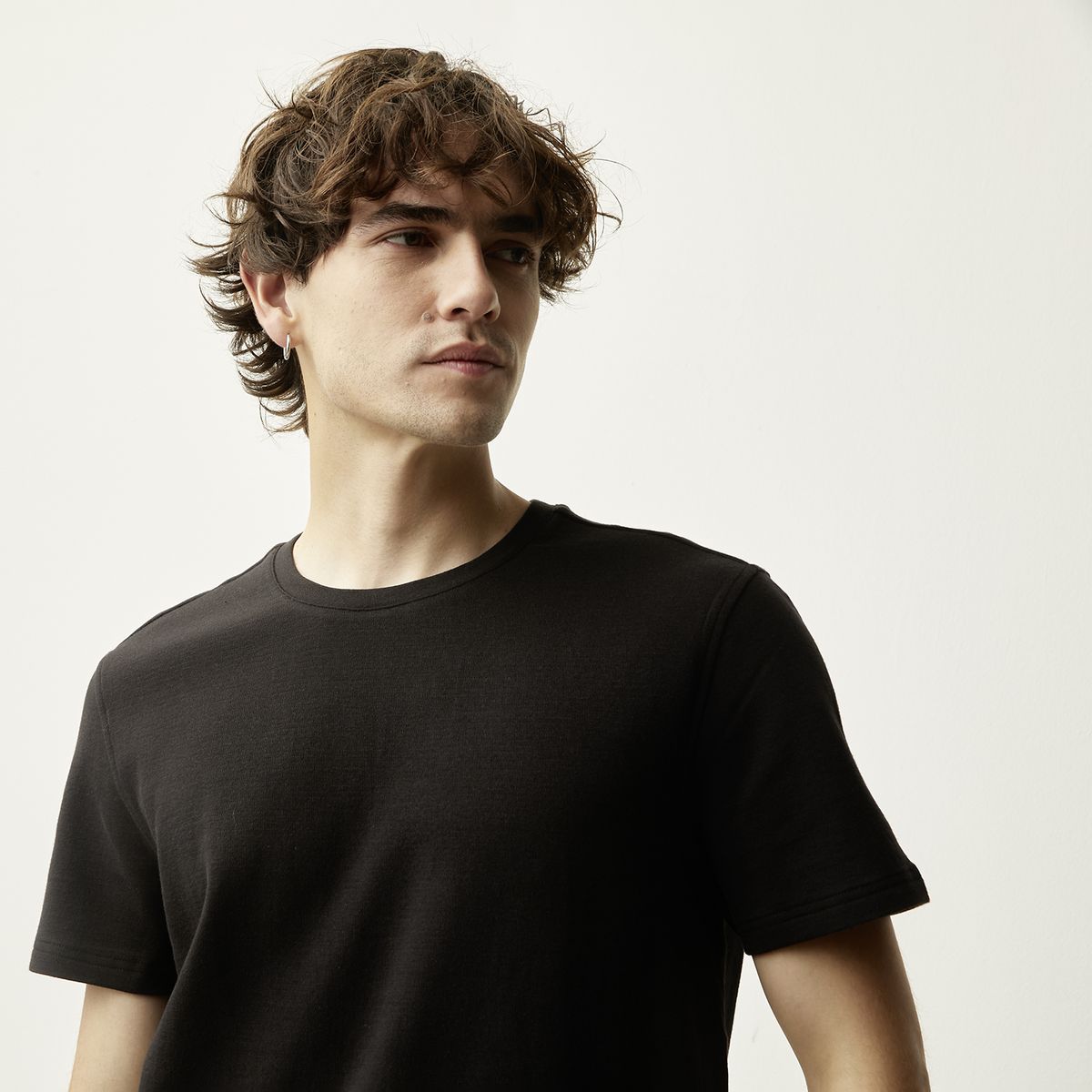 BASEMENT - Polera Manga Corta Algodón Hombre Basement