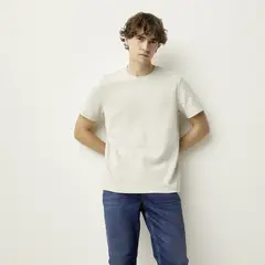 BASEMENT - Polera Manga Corta Algodón Hombre