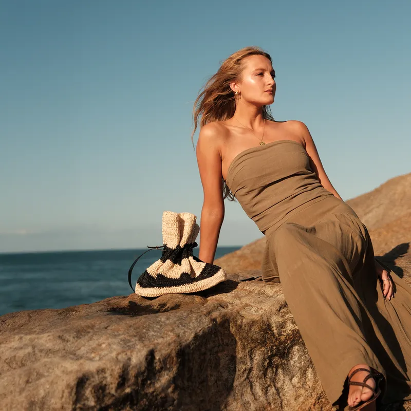 SYBILLA - Blusa Lino Mujer x Sofia Mekis Sybilla