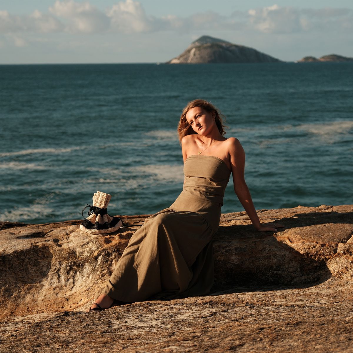 SYBILLA - Blusa Lino Mujer X Sofia Mekis Sybilla