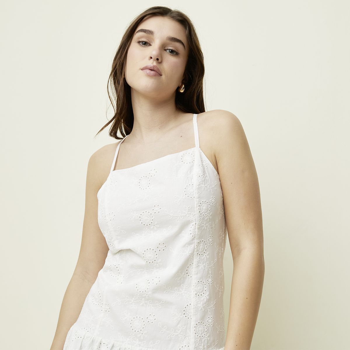 SYBILLA - Vestido Casual Mini Algodón Mujer Sybilla