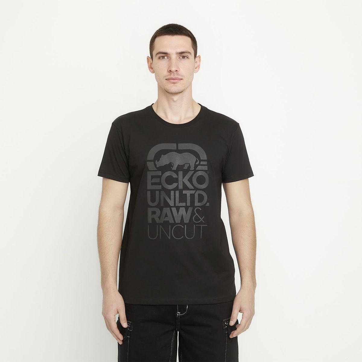 ECKO - Polera Manga Corta Algodón Hombre Ecko