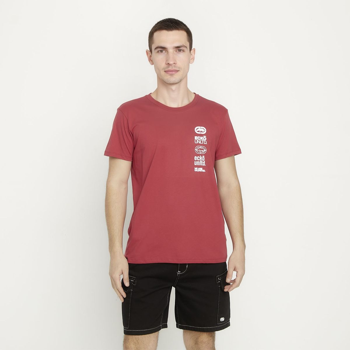 ECKO - Polera Manga Corta Algodón Hombre Ecko