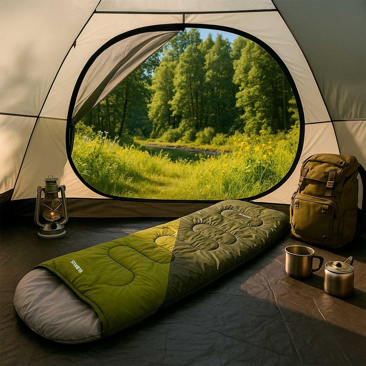 SCOOP - Saco De Dormir Camping Elbrus Scoop