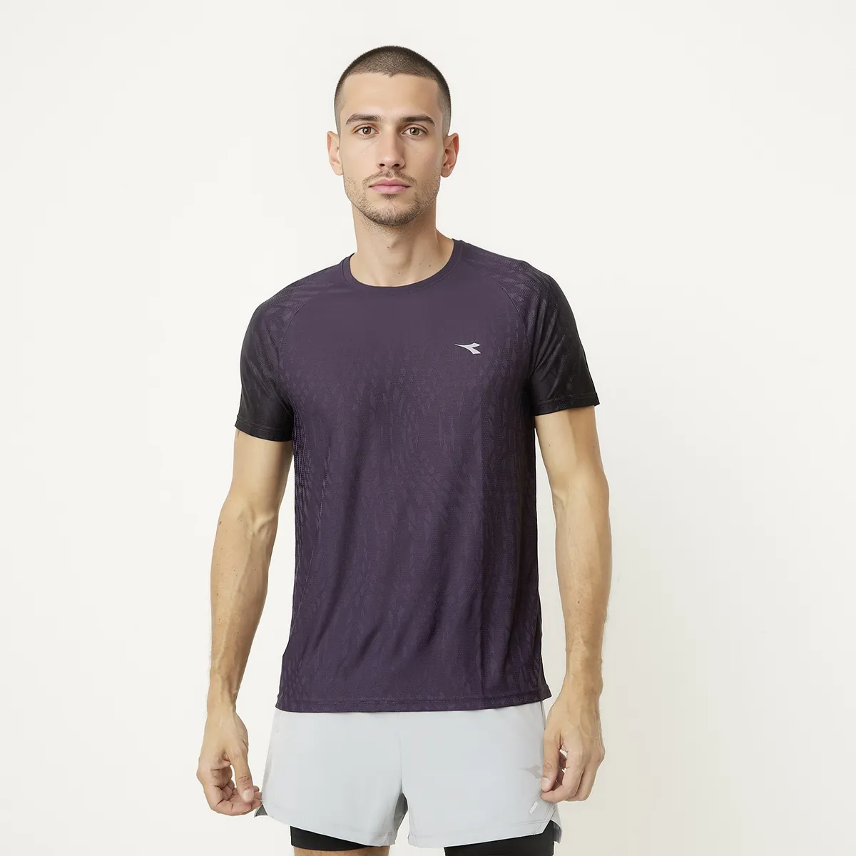 DIADORA - Polera Deportiva Manga Corta Hombre Diadora