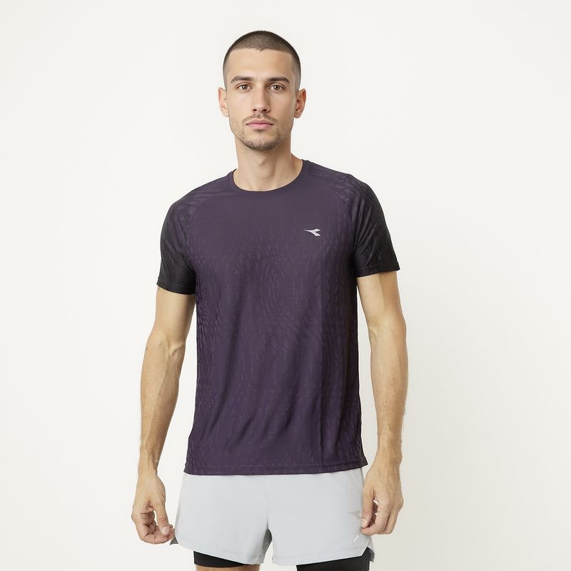 DIADORA - Polera Deportiva Manga Corta Hombre Diadora