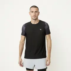 DIADORA - Polera Deportiva Manga Corta Hombre