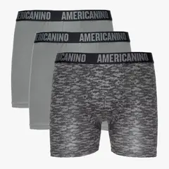 AMERICANINO - Pack De 3 Bóxer Algodón Hombre
