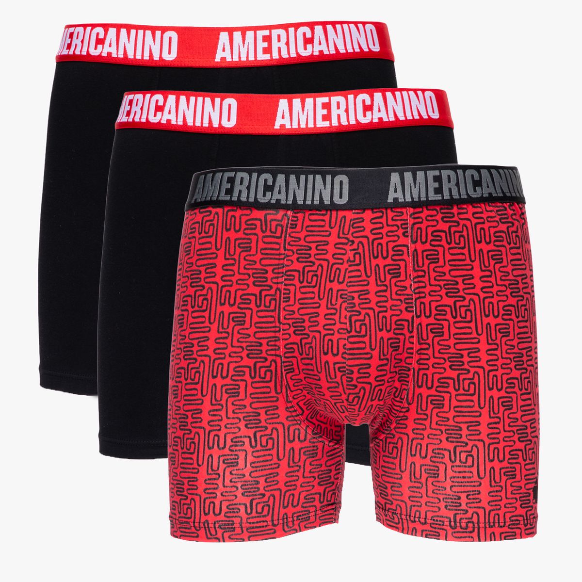 AMERICANINO - Pack De 3 Bóxer Algodón Hombre Americanino