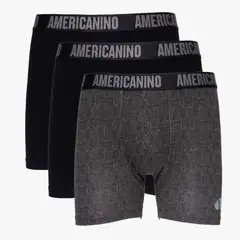 AMERICANINO - Pack De 3 Bóxer Algodón Hombre