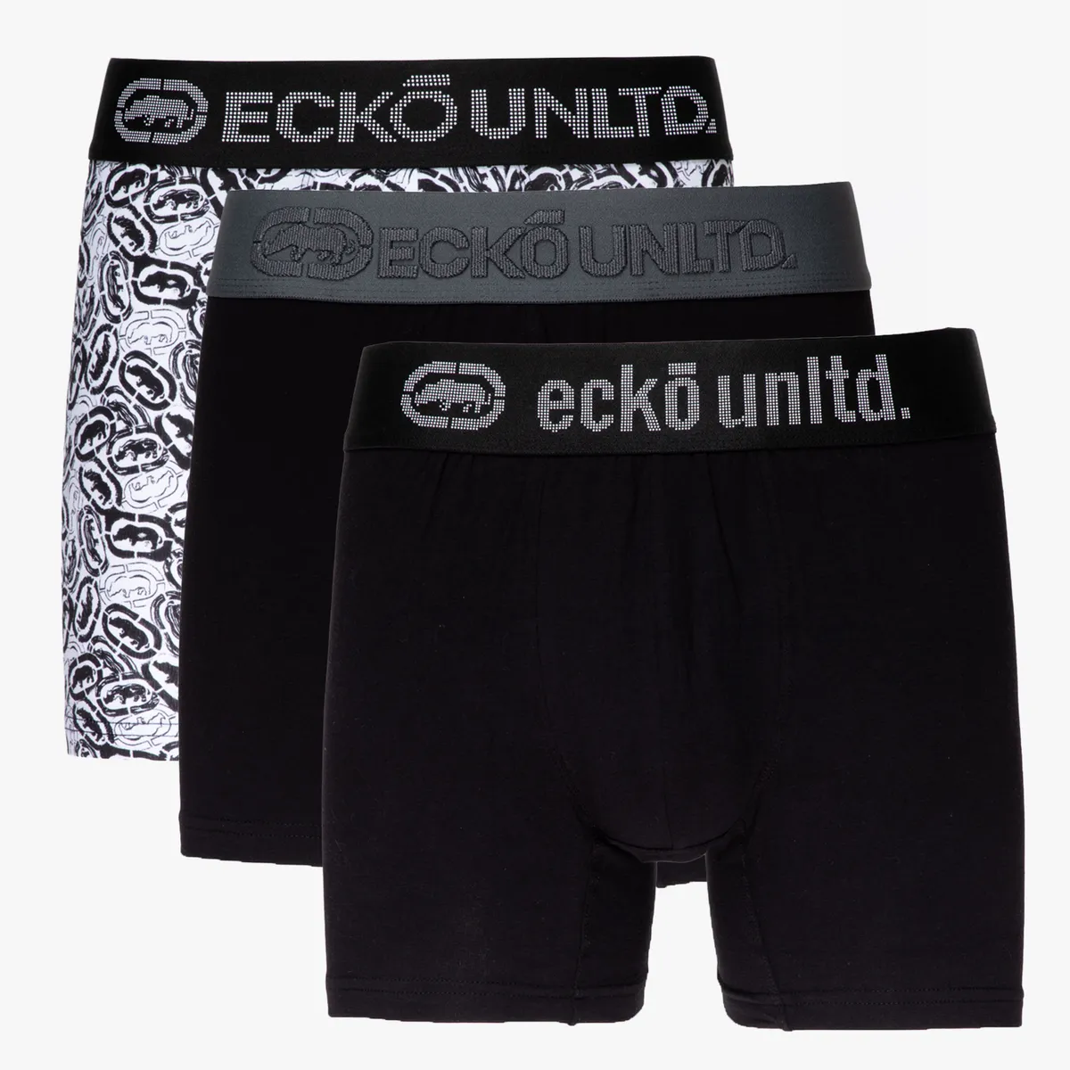 ECKO - Pack De 3 Bóxer Algodón Hombre Ecko