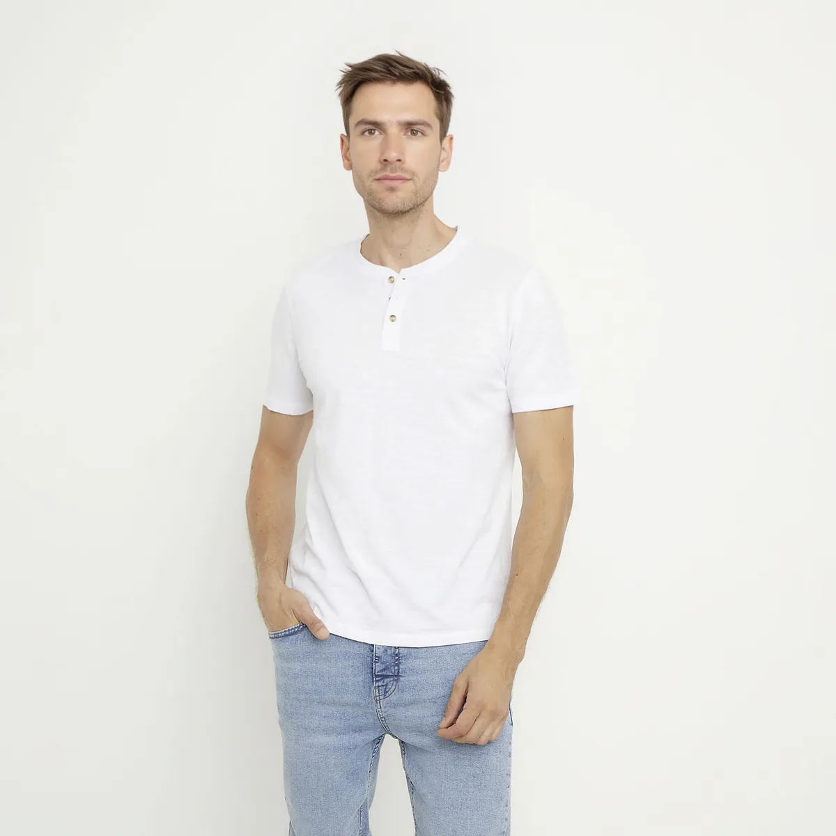 UNIVERSITY CLUB - Polera Manga Corta Algodón Hombre University Club