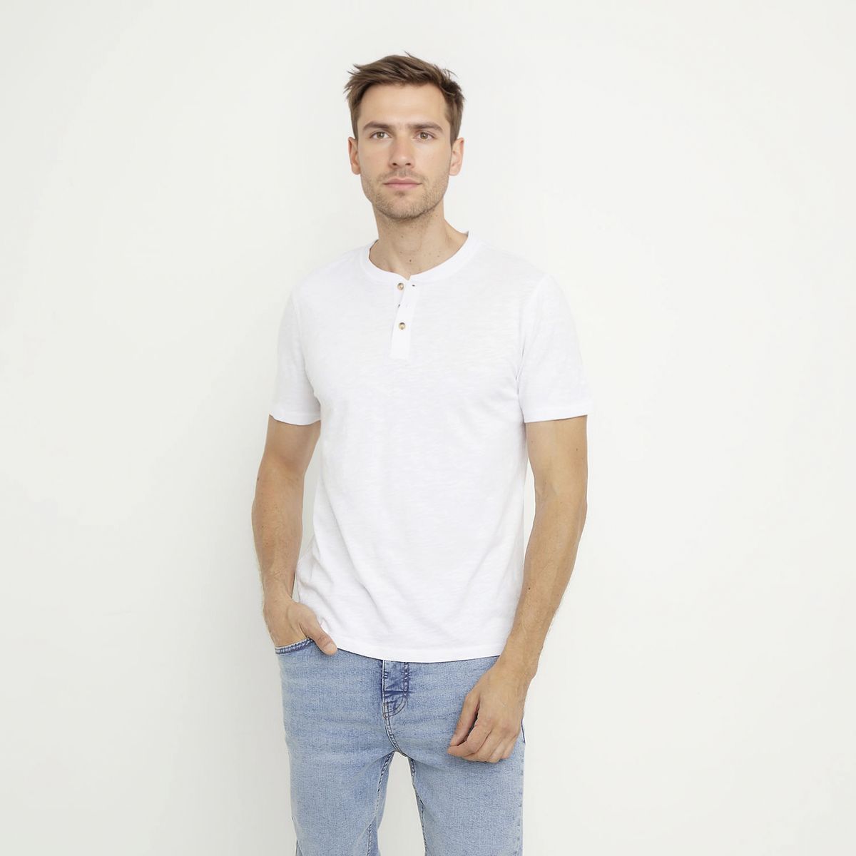 UNIVERSITY CLUB - Polera Manga Corta Algodón Hombre University Club