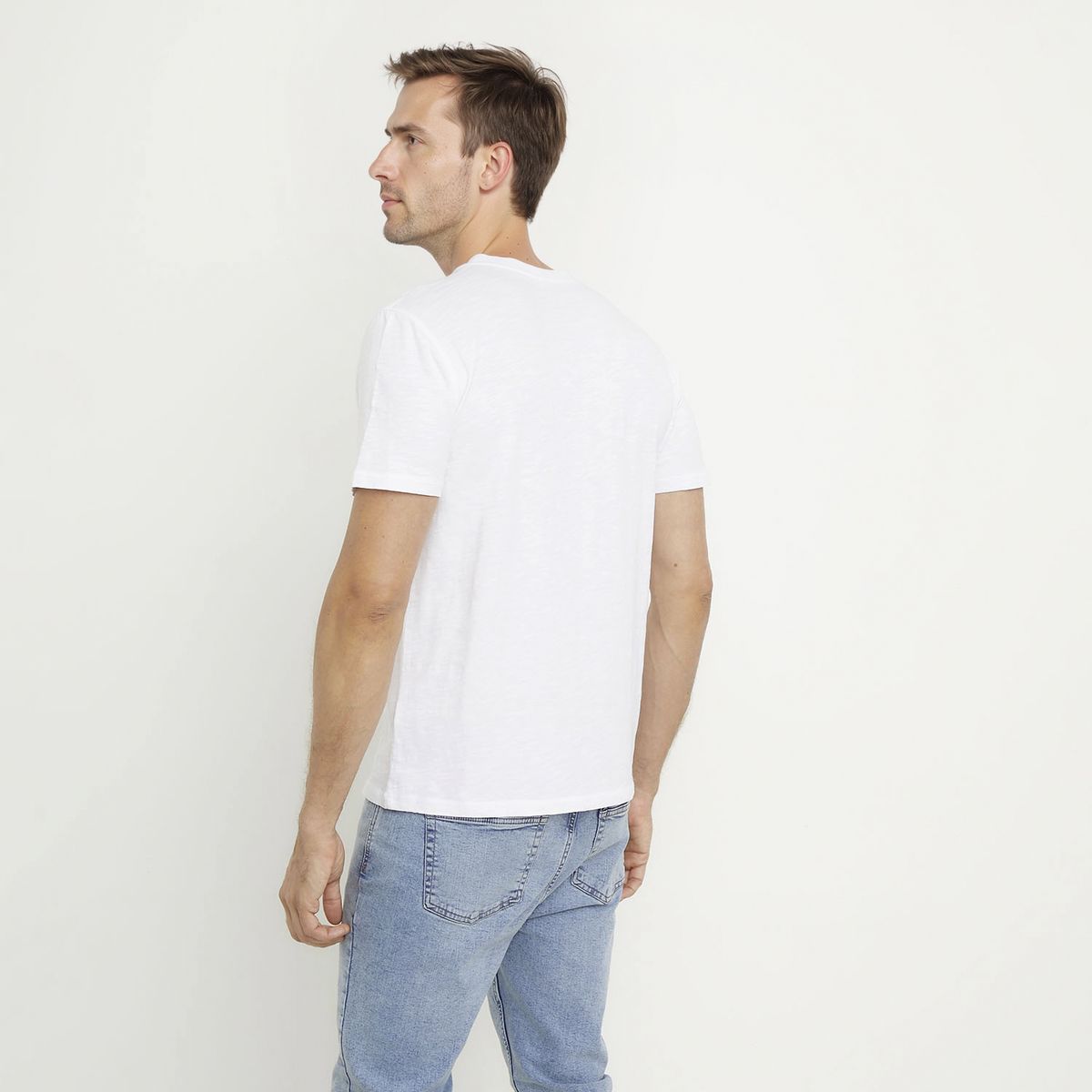 UNIVERSITY CLUB - Polera Manga Corta Algodón Hombre University Club