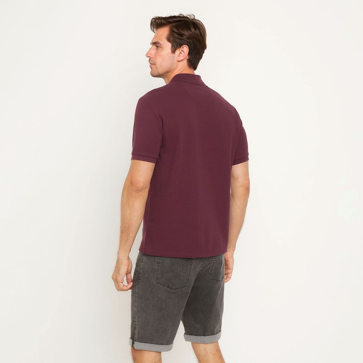 NEWPORT - Polera Manga Corta Algodón Hombre Newport