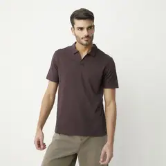 BASEMENT - Polera Manga Corta Algodón Hombre