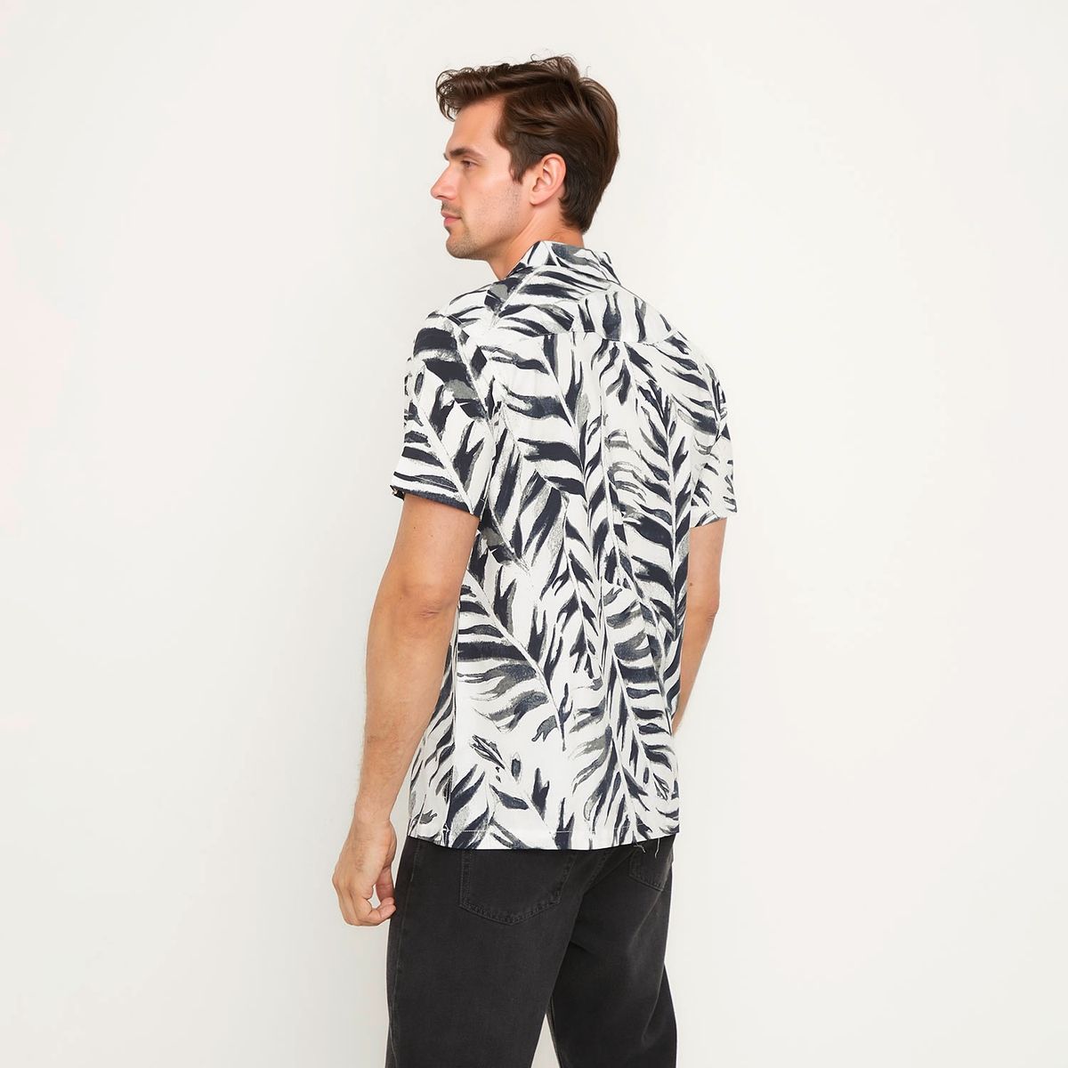 NEWPORT - Camisa Casual Manga Corta Algodón Hombre Newport