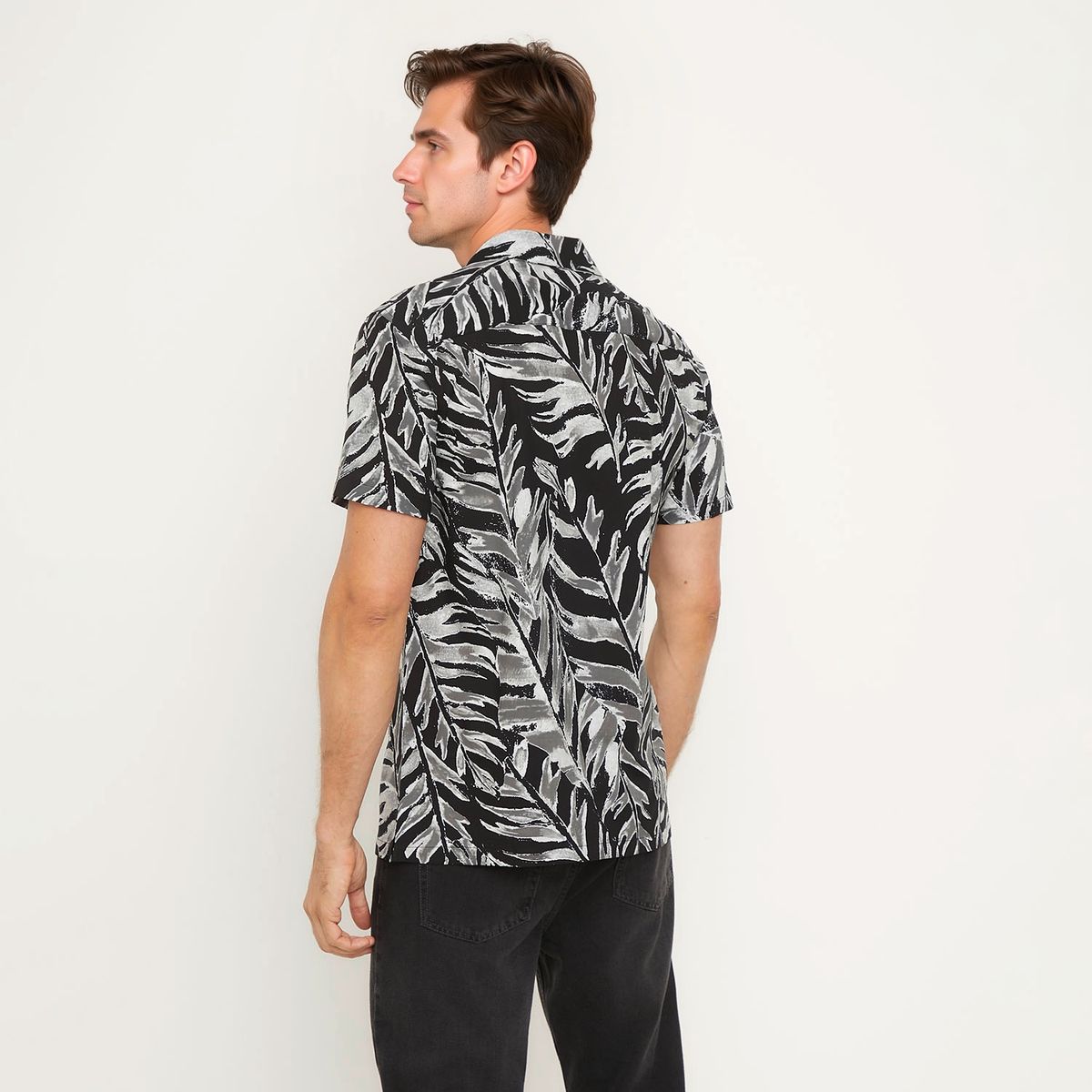 NEWPORT - Camisa Casual Manga Corta Algodón Hombre Newport