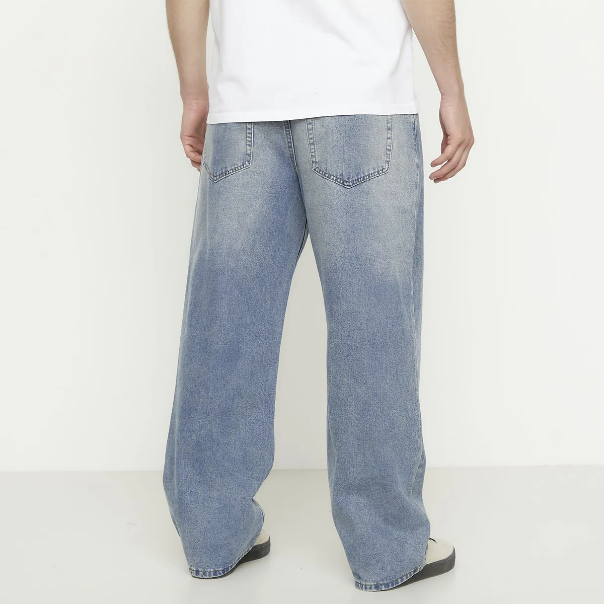 BEARCLIFF - Jeans Calce Baloon Tiro Medio Hombre Bearcliff
