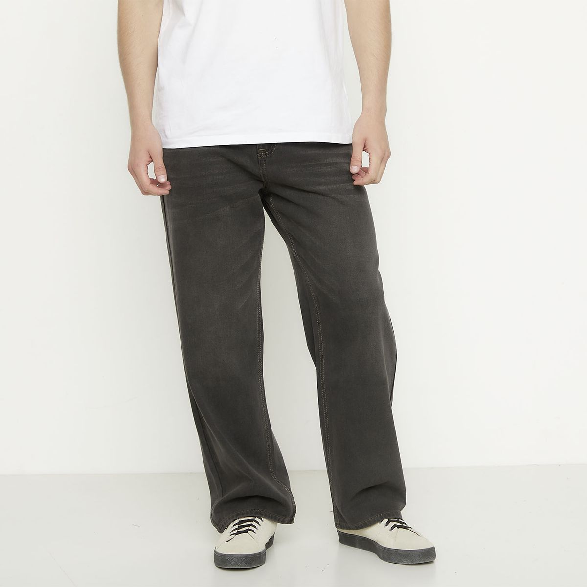 BEARCLIFF - Jeans Calce Baloon Tiro Medio Hombre Bearcliff