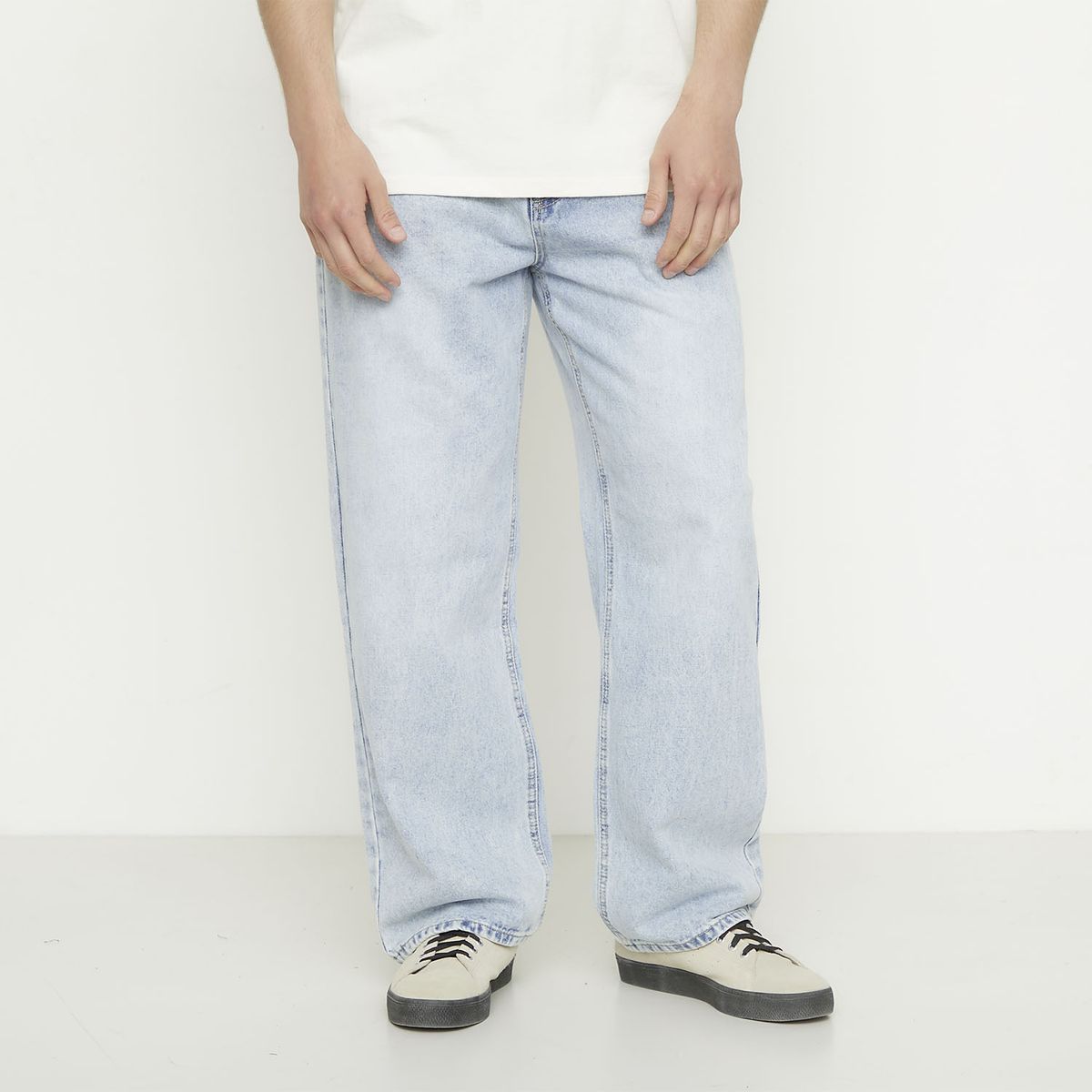 BEARCLIFF - Jeans Calce Baloon Tiro Medio Hombre Bearcliff