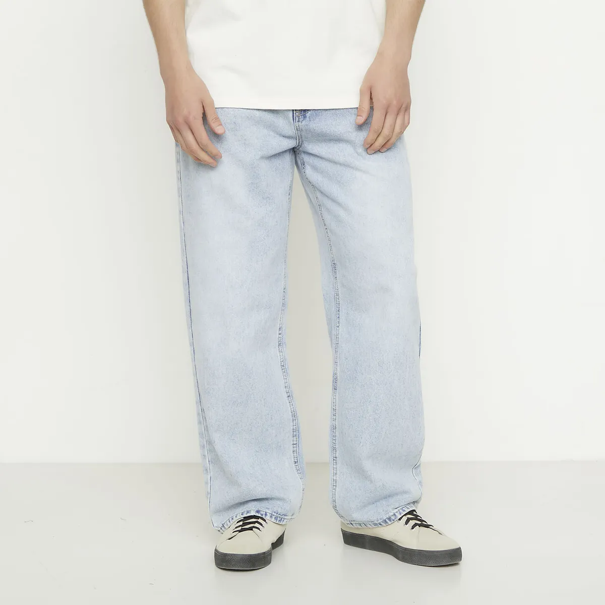 BEARCLIFF - Jeans Calce Baloon Tiro Medio Hombre Bearcliff