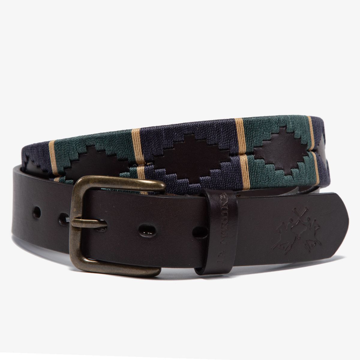 LA MARTINA - Cinturón Cuero Folk Hombre La Martina