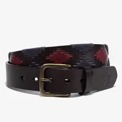 LA MARTINA - Cinturón Cuero Folk Hombre