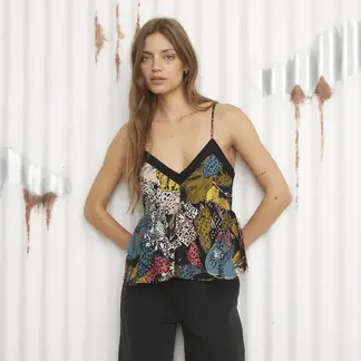 AMERICANINO - Blusa Estampada Mujer