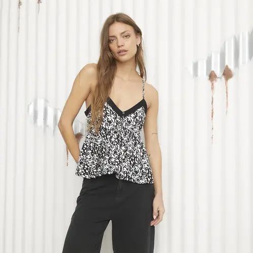 AMERICANINO - Blusa Estampada Mujer