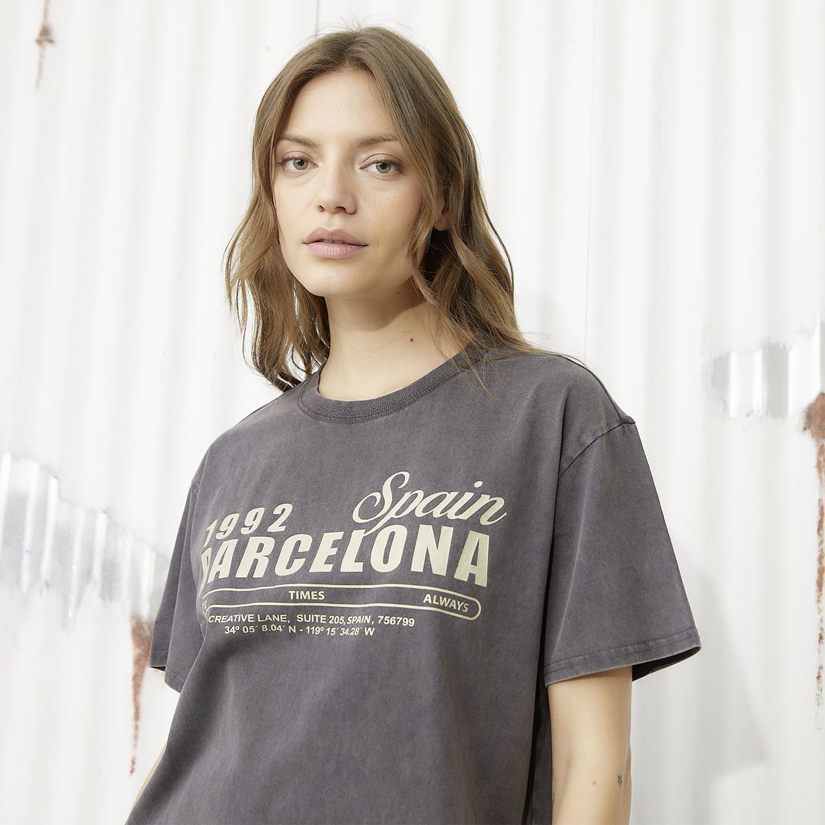 AMERICANINO - Polera Manga Corta Algodón Mujer Americanino