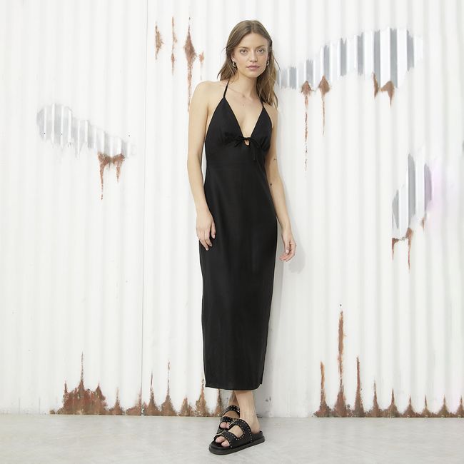 AMERICANINO - Vestido Largo Mujer Americanino