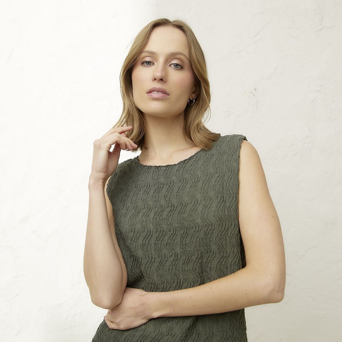 BASEMENT - Polera Algodón Mujer Basement