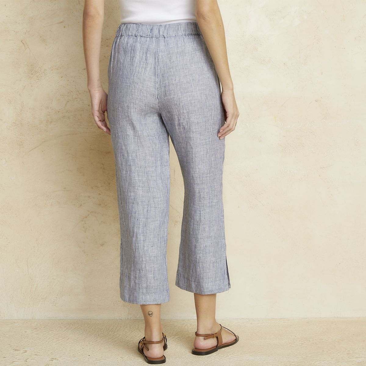 BASEMENT - Pantalón Tiro Alto Mujer Basement