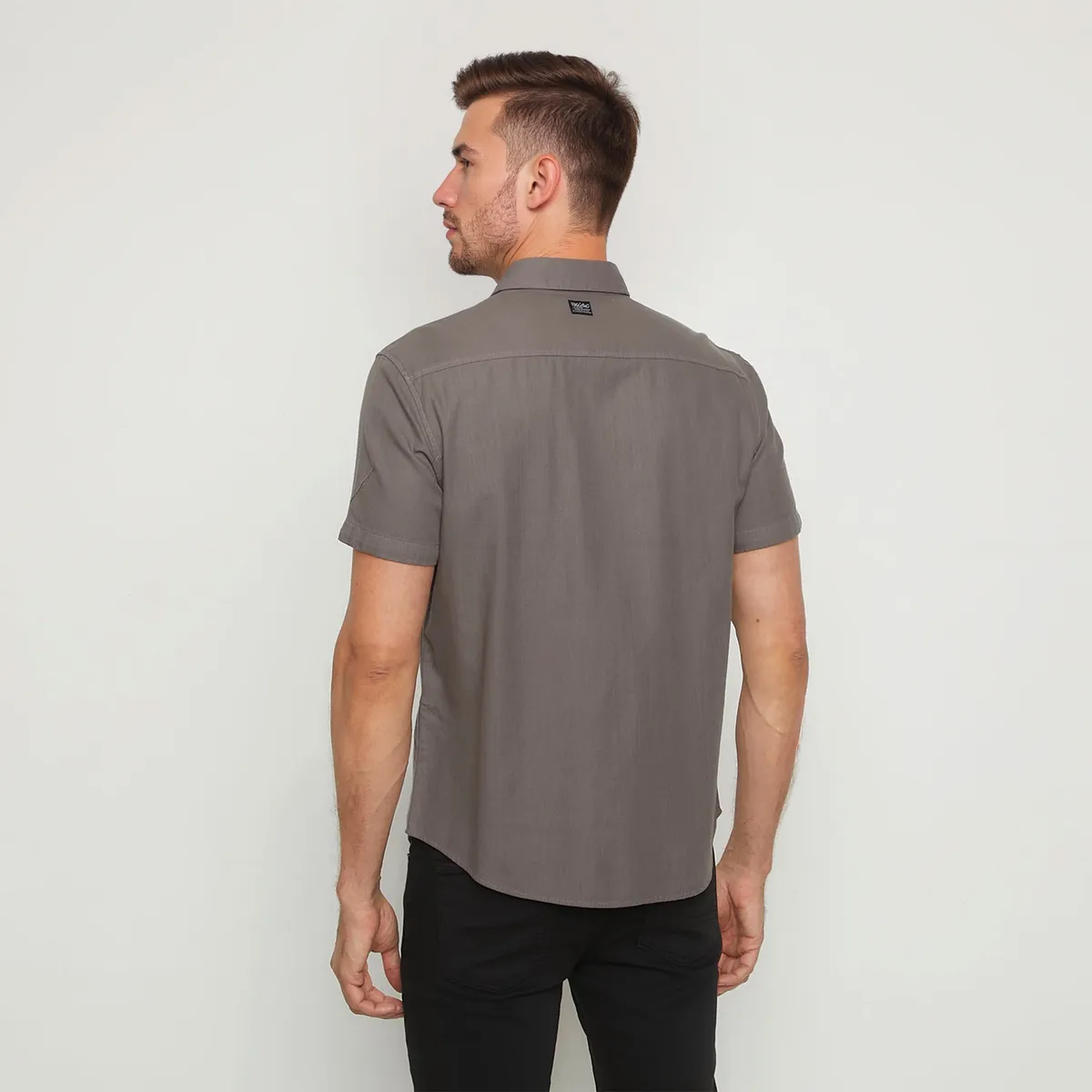 MOSSIMO - Camisa Casual Manga Corta Hombre Mossimo