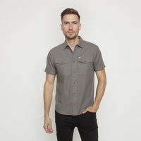 Camisa Casual Manga Corta Hombre