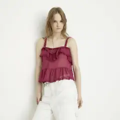SYBILLA - Blusas Sin Manga Mujer
