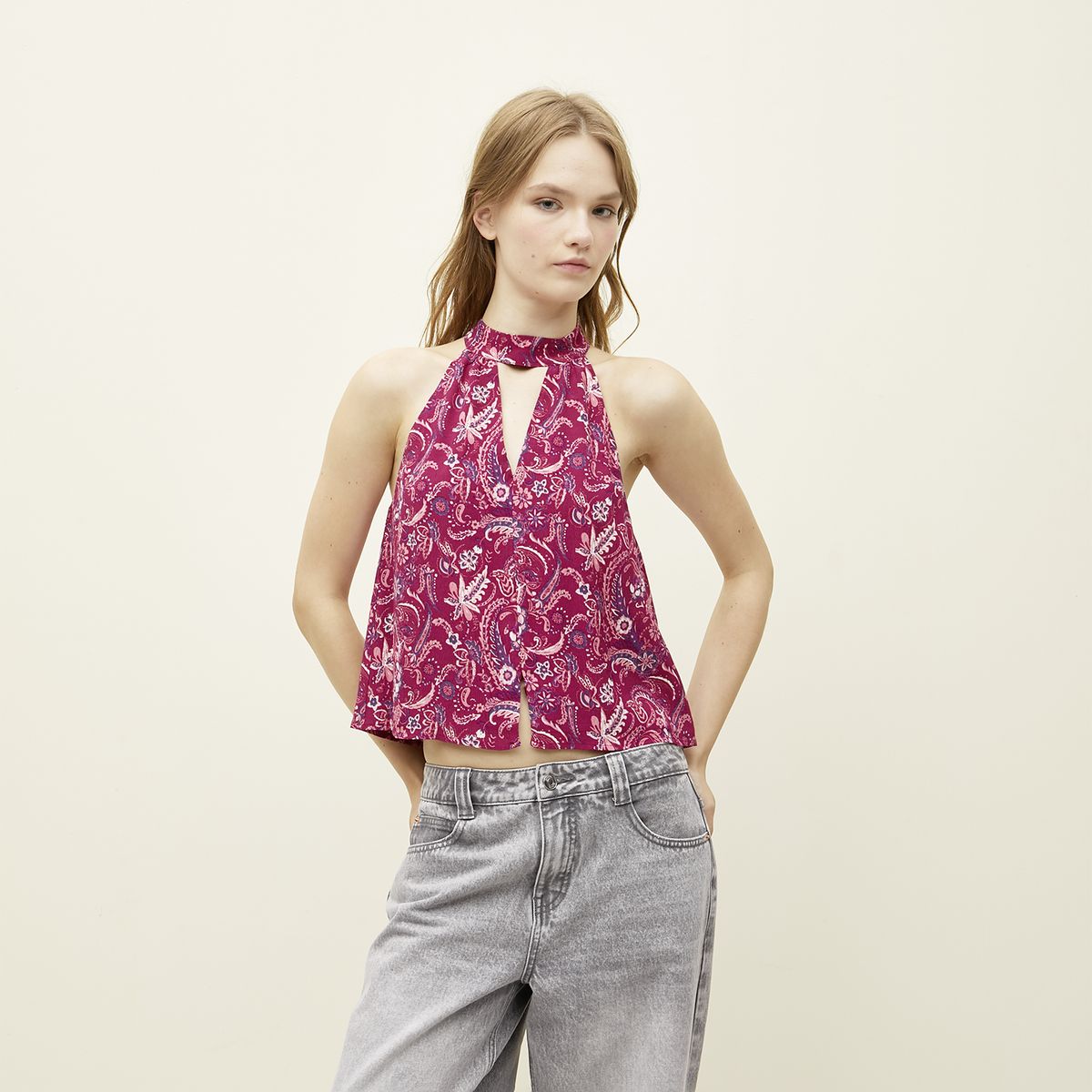 SYBILLA - Blusas Sin Manga Mujer Sybilla