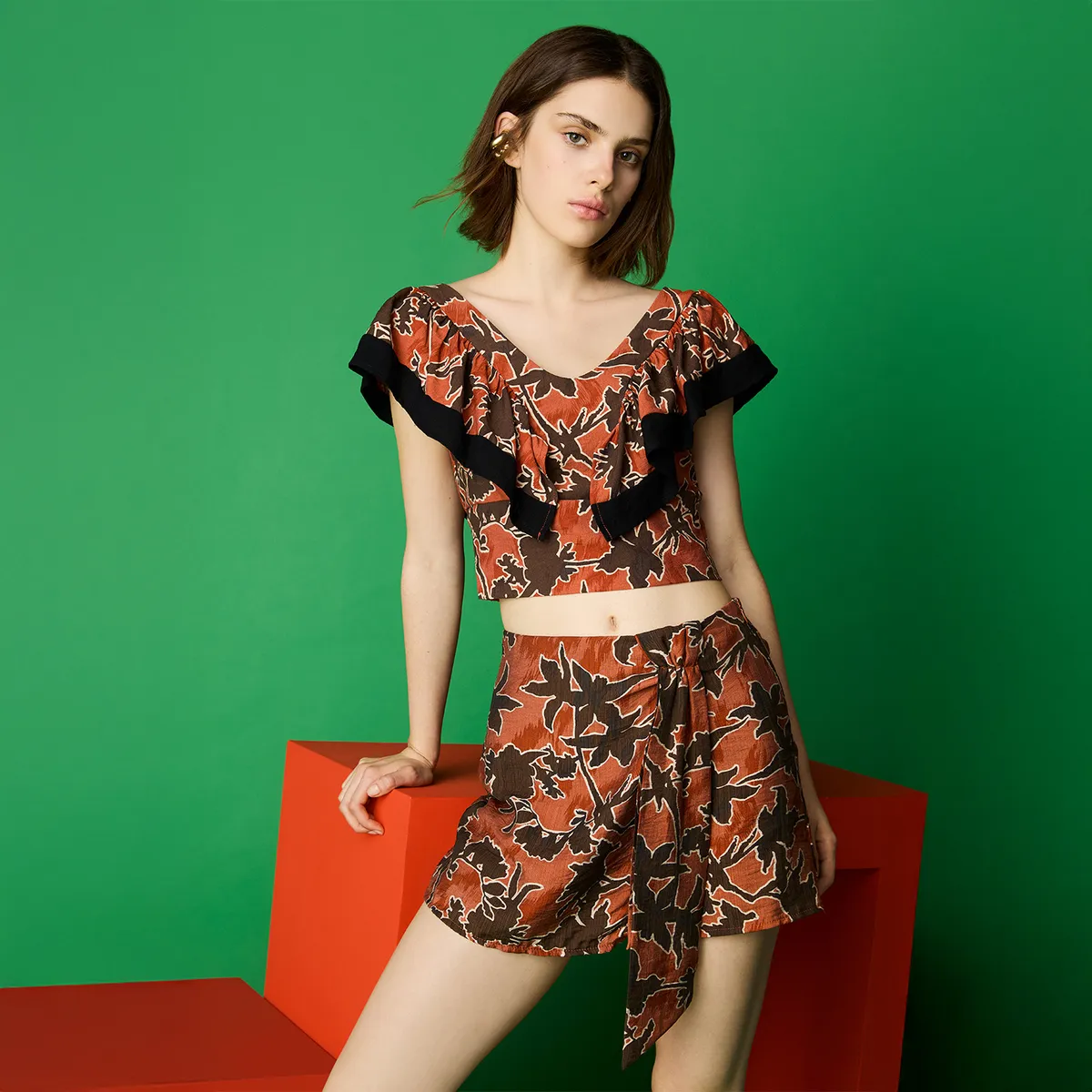 AMERICANINO - Falda Corta Mujer Americanino