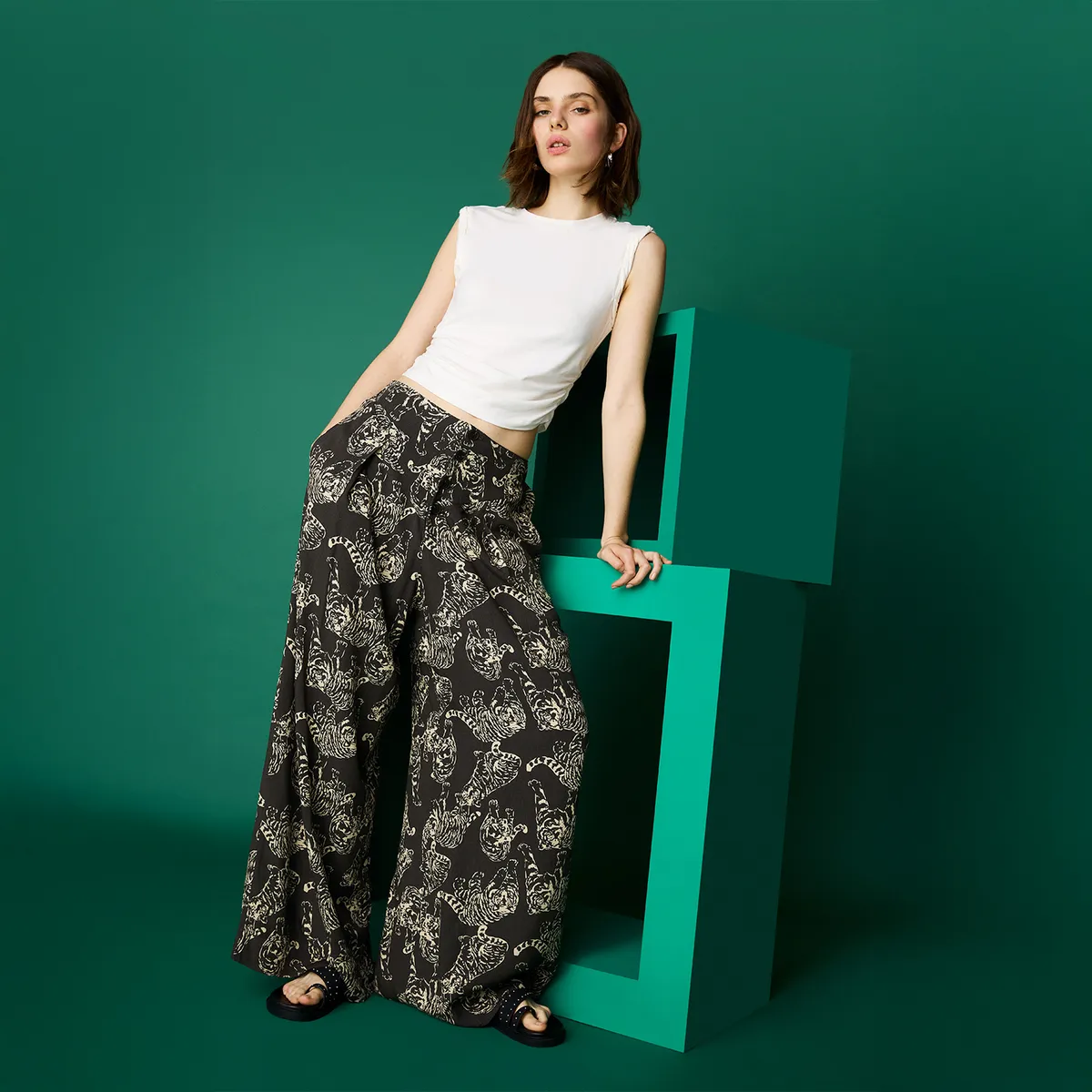 AMERICANINO - Pantalón Mujer Americanino