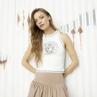 AMERICANINO - Peto Sin Mangas Algodón Mujer