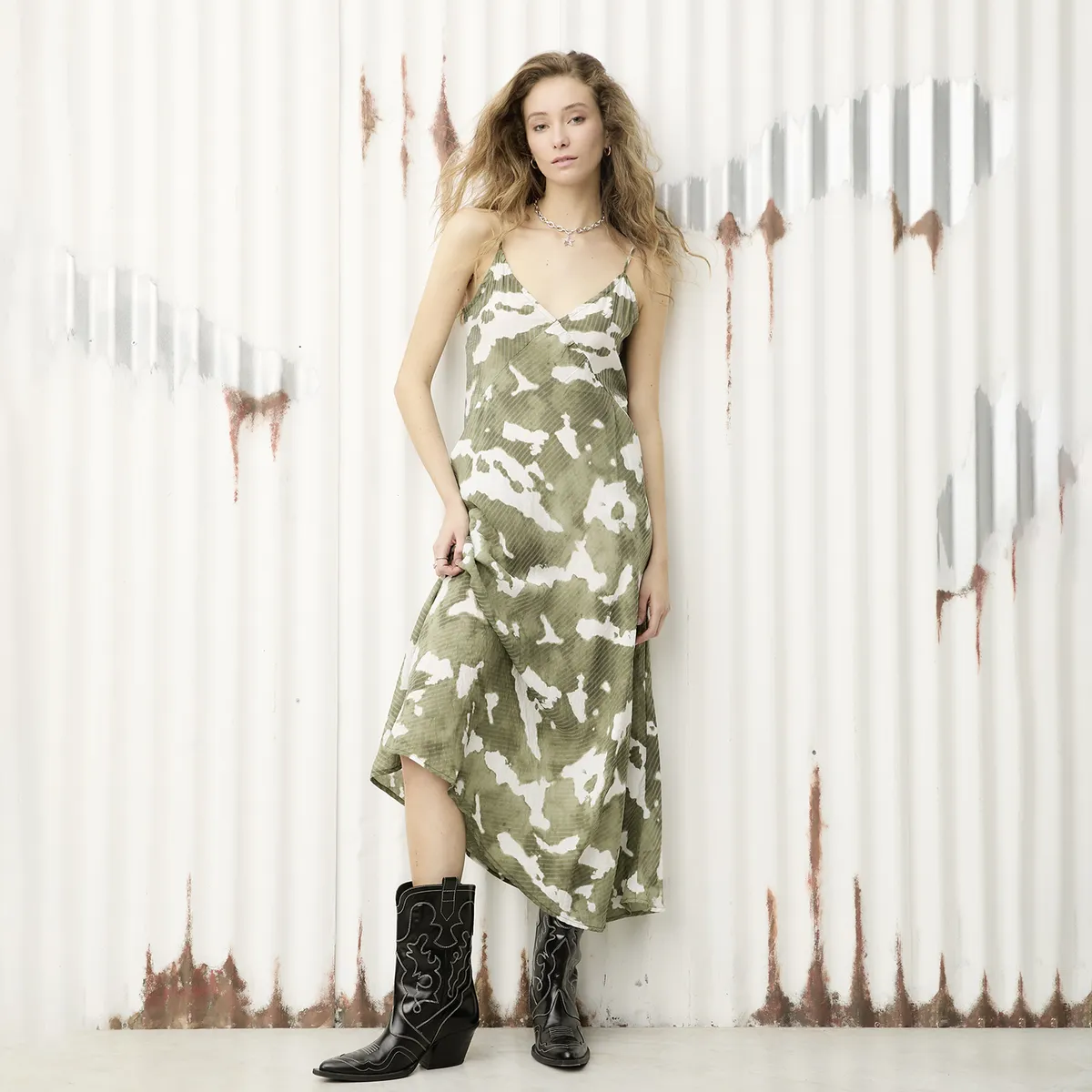 AMERICANINO - Vestido Largo Mujer Americanino